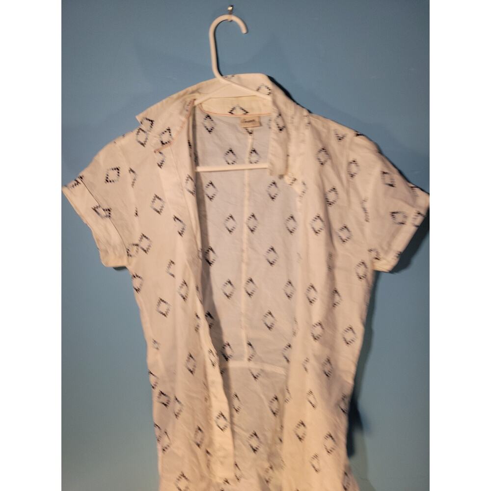 Chevignon Womens Juniors Button Up Blouse Size L